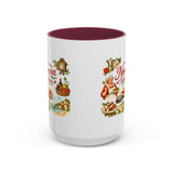 Nonna Holiday mug | Italian grandma kitchen design, vintage food icons