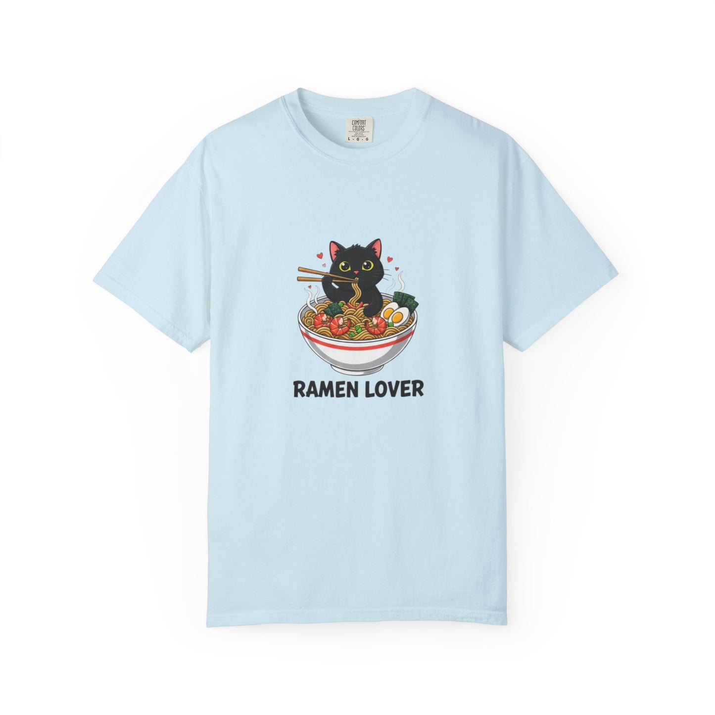 Ramen Cat Garment-Dyed T-shirt
