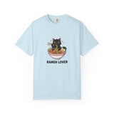 Ramen Cat Garment-Dyed T-shirt