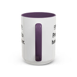 Current Status: Pretending to Have It Together mug | Accent Coffee Mug