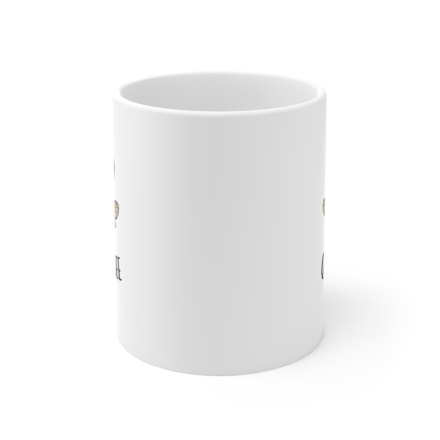 Queen Bee mug | Bee with crown, 11oz ceramic
