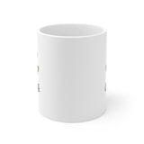 Queen Bee mug | Bee with crown, 11oz ceramic