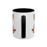 Meditating Yorkshire Terrier Mug | Accent Coffee Mug 11oz 15oz