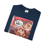 Kawaii Cat Ramen Shop T-Shirt | Anime Noodle Bar Illustration