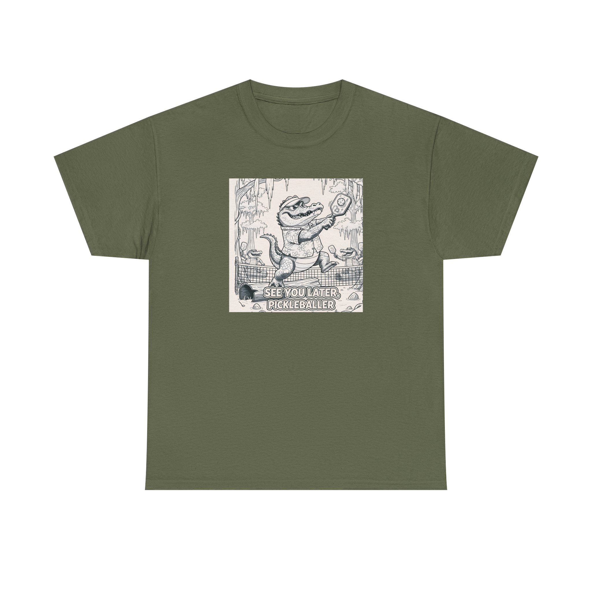 Albert "The Volley" Gator Unisex Heavy Cotton Tee