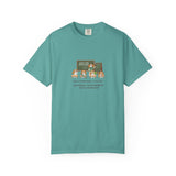 Beagle Pickleball Classroom Cartoon T-shirt | Dog Teacher Paw School Design