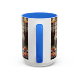 Goose with Sushi Mug | Japanese Tea Room Illustration