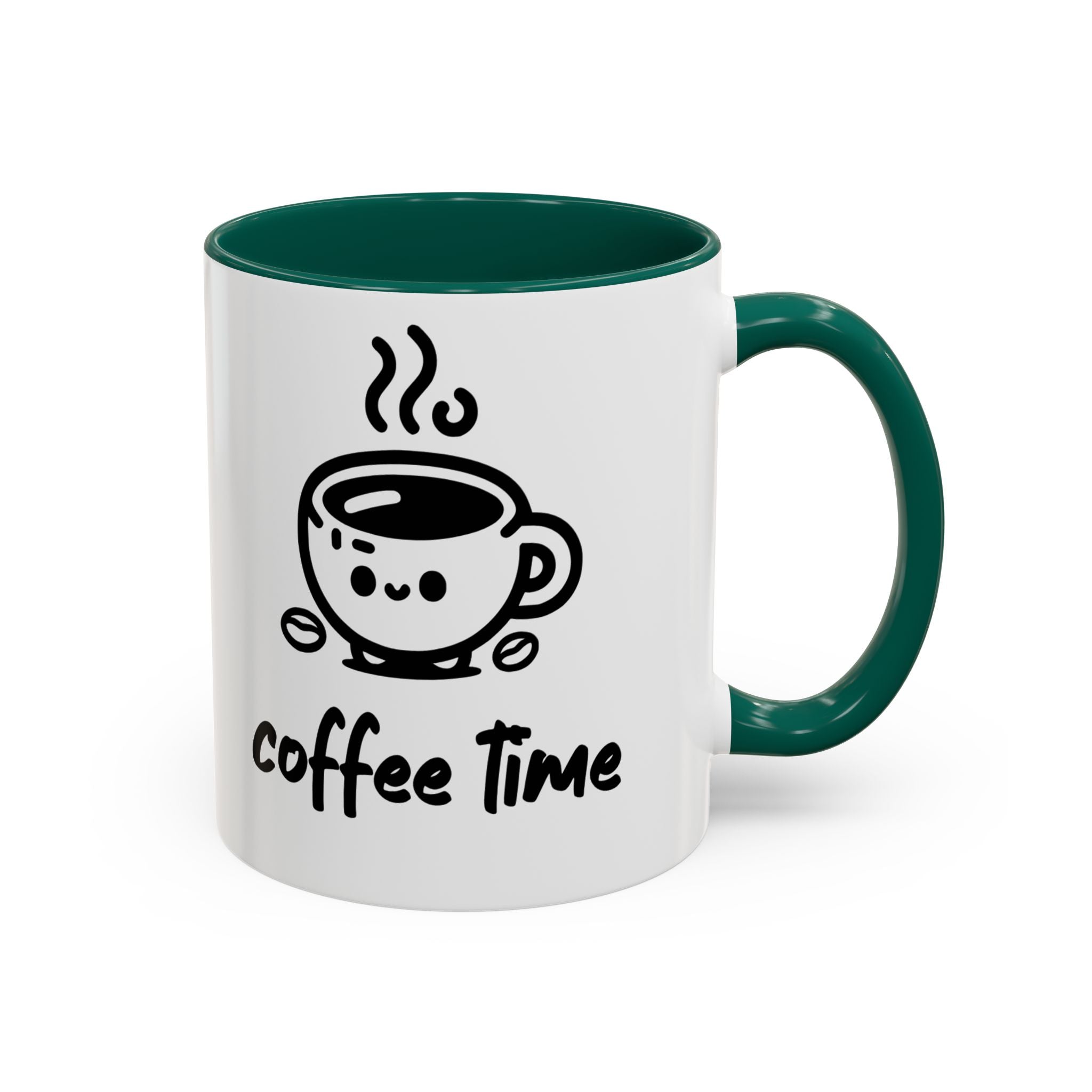 Kawaii Coffee Time Mug | Ceramic Coffee Mug