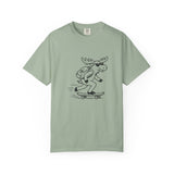 Skateboarding Moose T-shirt | Skateboard Cartoon Graphic Tee