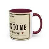 Do Not Speak To Me Mug | Prescription Coffee Mug, Funny Morning Quote
