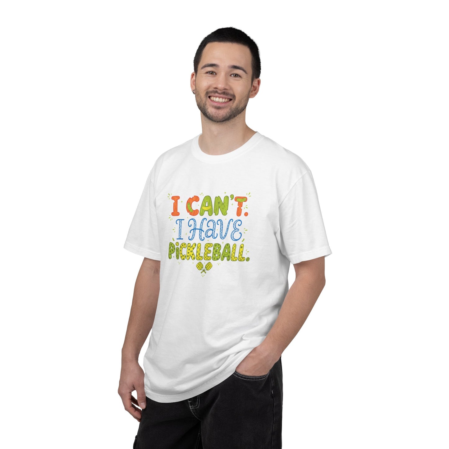I Can't I Have Pickleball T-Shirt | Pickleball Funny Graphic Tee