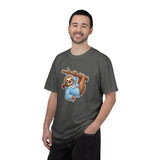Sloth with Rose on Branch T-shirt | Cute Relaxed Animal Tee