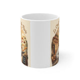 Le Chef Capybara de Paris Mug | Capybara Chef Café Scene, Pastries