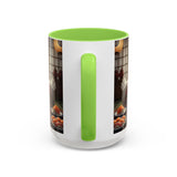 Goose with Sushi Mug | Japanese Tea Room Illustration