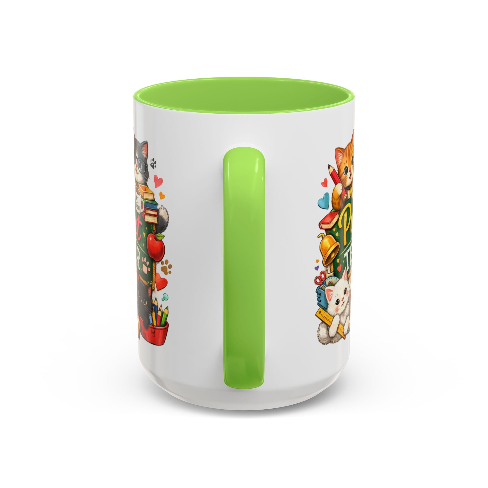 Purr-fect Teacher Mug | Cat Classroom Design, 11oz or 15oz