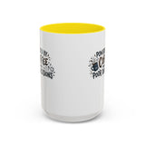 Powered by Coffee and Poor Decisions Mug | Accent Coffee Mug 11oz 15oz