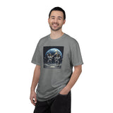 Gator Lunar Pickleball  T-shirt | Earth Background, Spacewalk Illustration