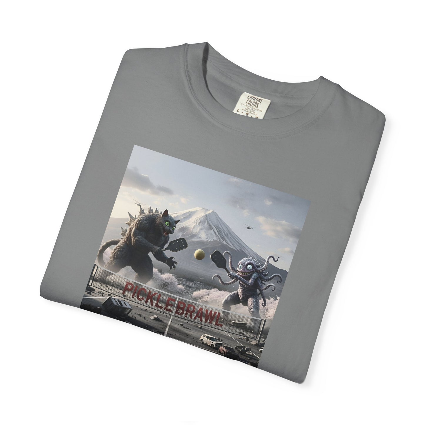 Pickle Brawl Monster Fight T-shirt |