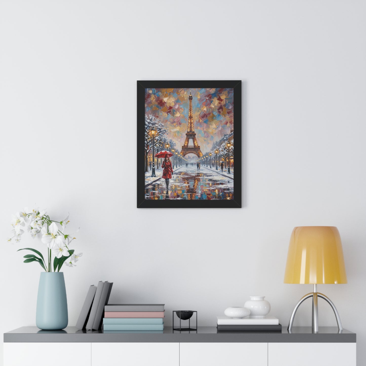 Parisian Rhapsody Framed Print