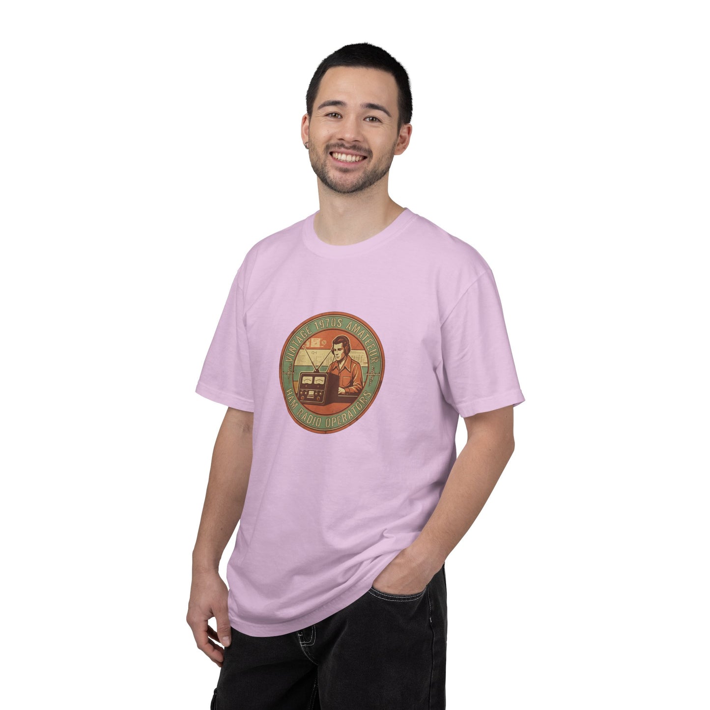 70s Retro Radio Ham T-shirt | Vintage Ham Radio Design
