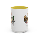 French Bulldog Pasta in Rome Mug | Ceramic Coffee Cup