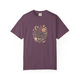 Be Kind Floral Wreath T-Shirt | Positive Quote, Boho Botanical Design
