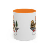 French Bulldog Pasta in Rome Mug | Ceramic Coffee Cup