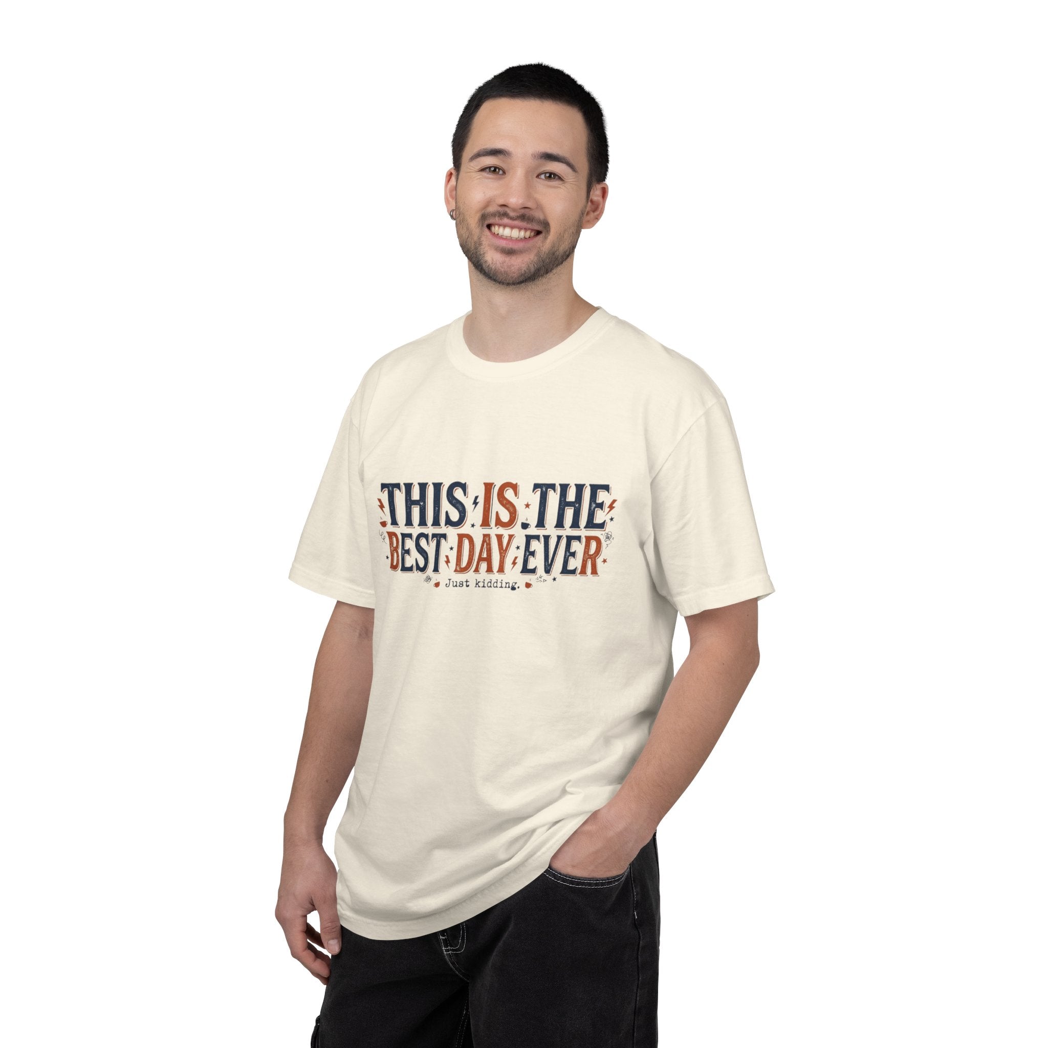 This Is The Best Day Ever shirt | Retro floral typography tee