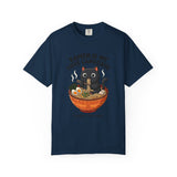 Ramen Is My Love Language T-shirt | Cat in Ramen Bowl Noodles Vibes Tee