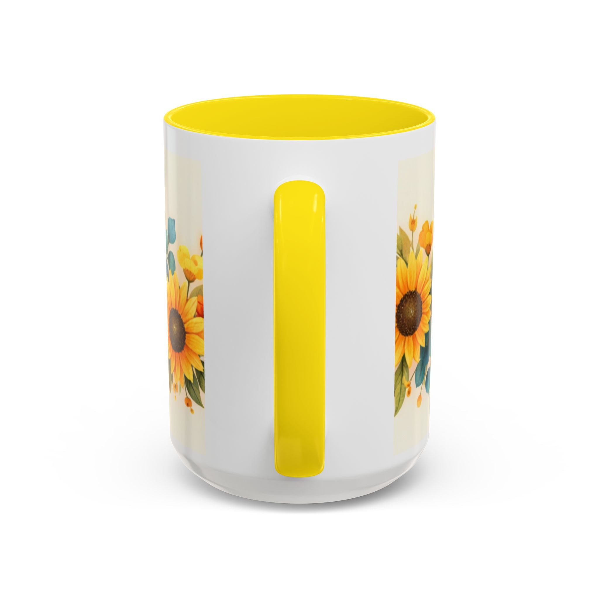 Every Day Is A Fresh Start mug | Floral sunflower coffee mug