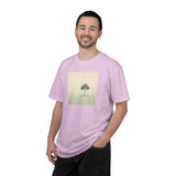 Solitary Tree Minimalist Artwork T-Shirt | Nature Square Print