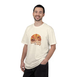 Good Vibes Only T-shirt | Retro Sunset Palm Peace Sign