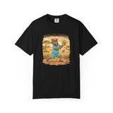 Smash the Savannah Capybara Pickleballer T-Shirt | Animal Sports Graphic Tee