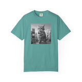 Purr-zilla van Scoop Unisex Garment-Dyed T-shirt