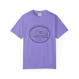 Vintage Semi Truck Line Art T-Shirt | Trucker Logo Tee