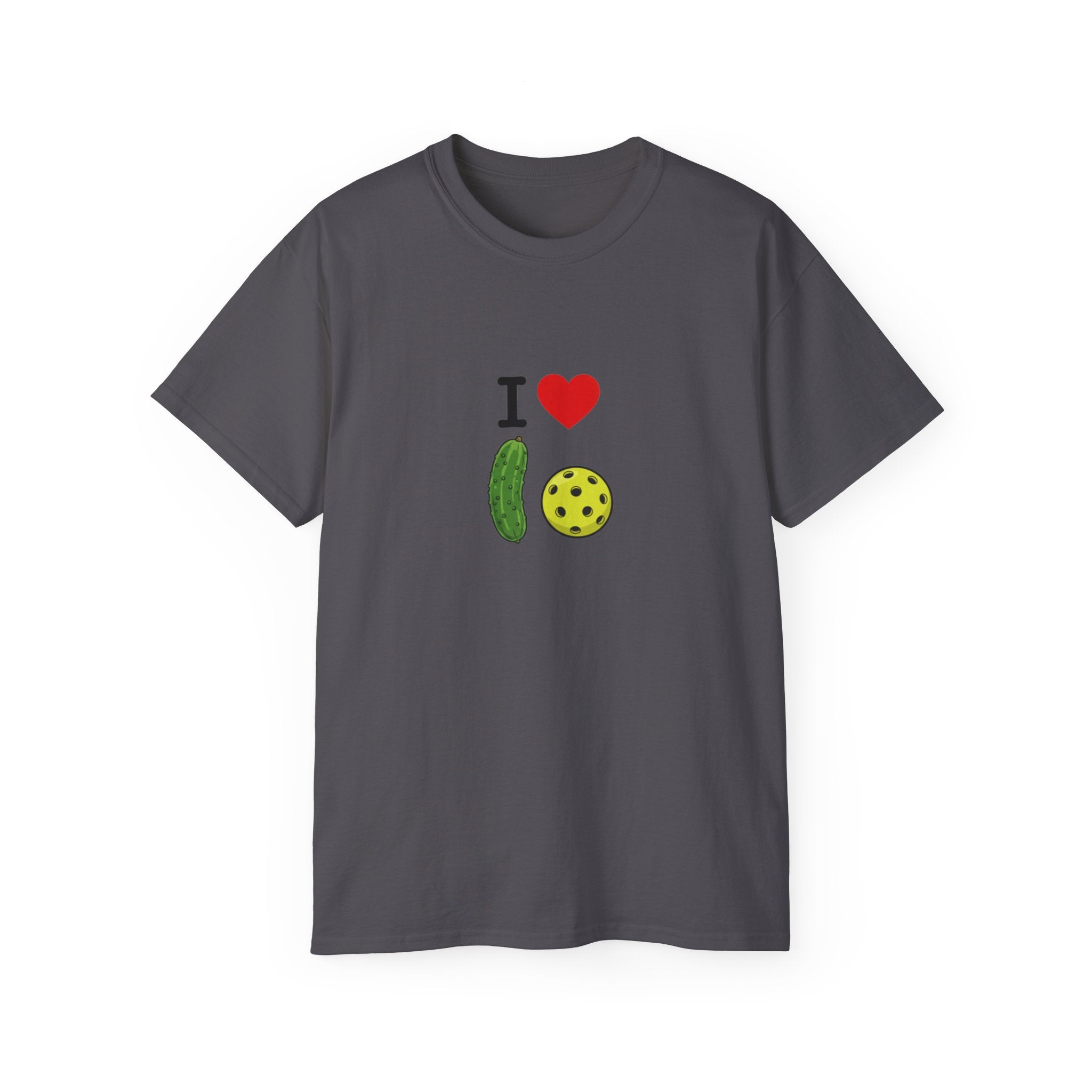 I Heart Pickleball T-Shirt | Pickle & Ball Graphic Tee