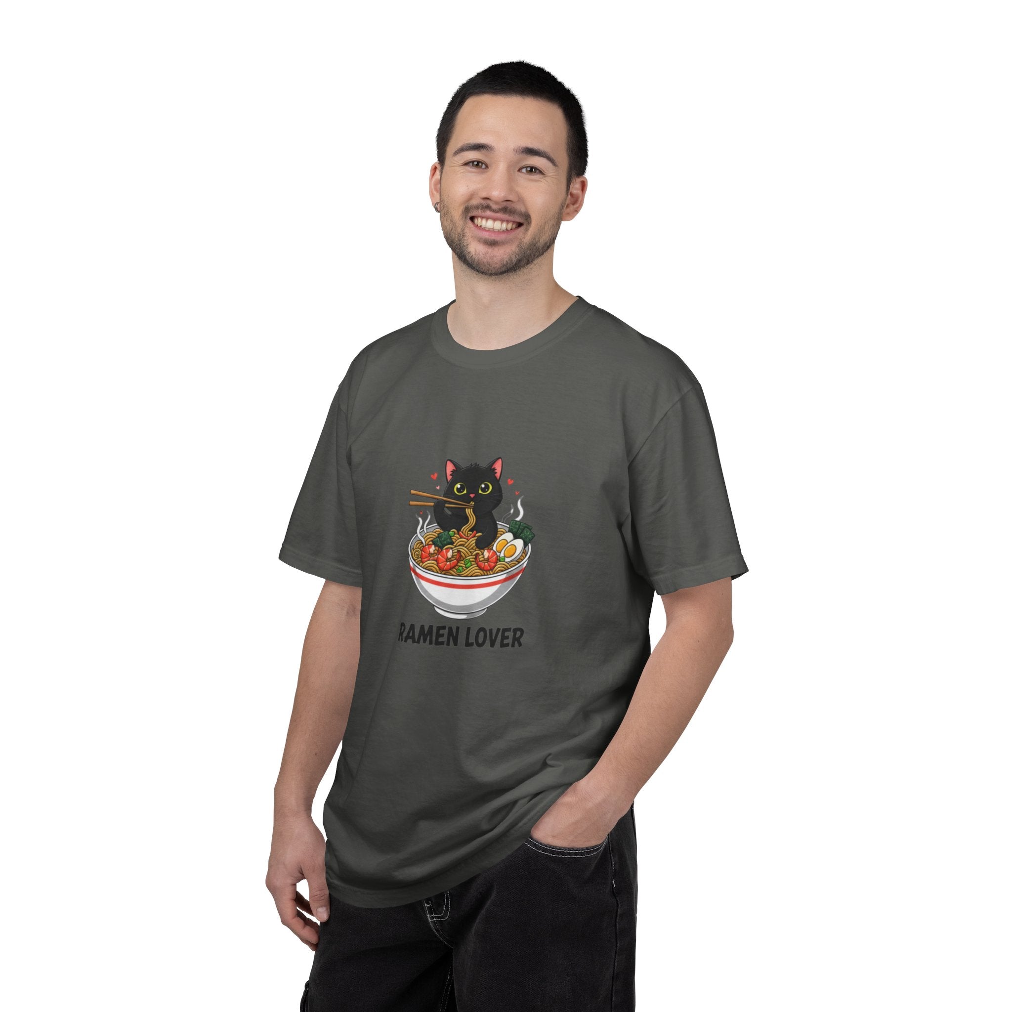 Ramen Cat Garment-Dyed T-shirt