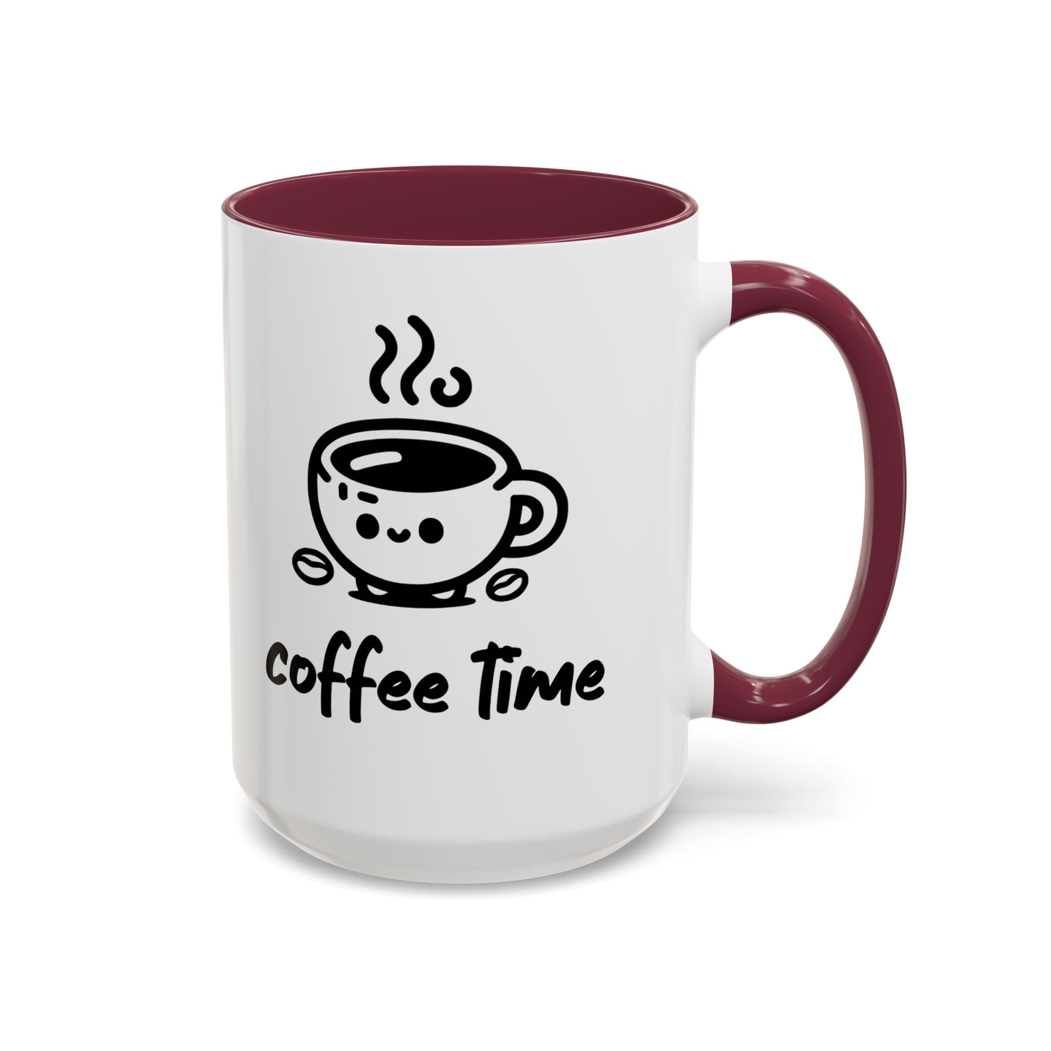 Kawaii Coffee Time Mug | Ceramic Coffee Mug
