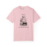 Funny Chef Frog Soup T-shirt | Toad Cooking Quote Tee