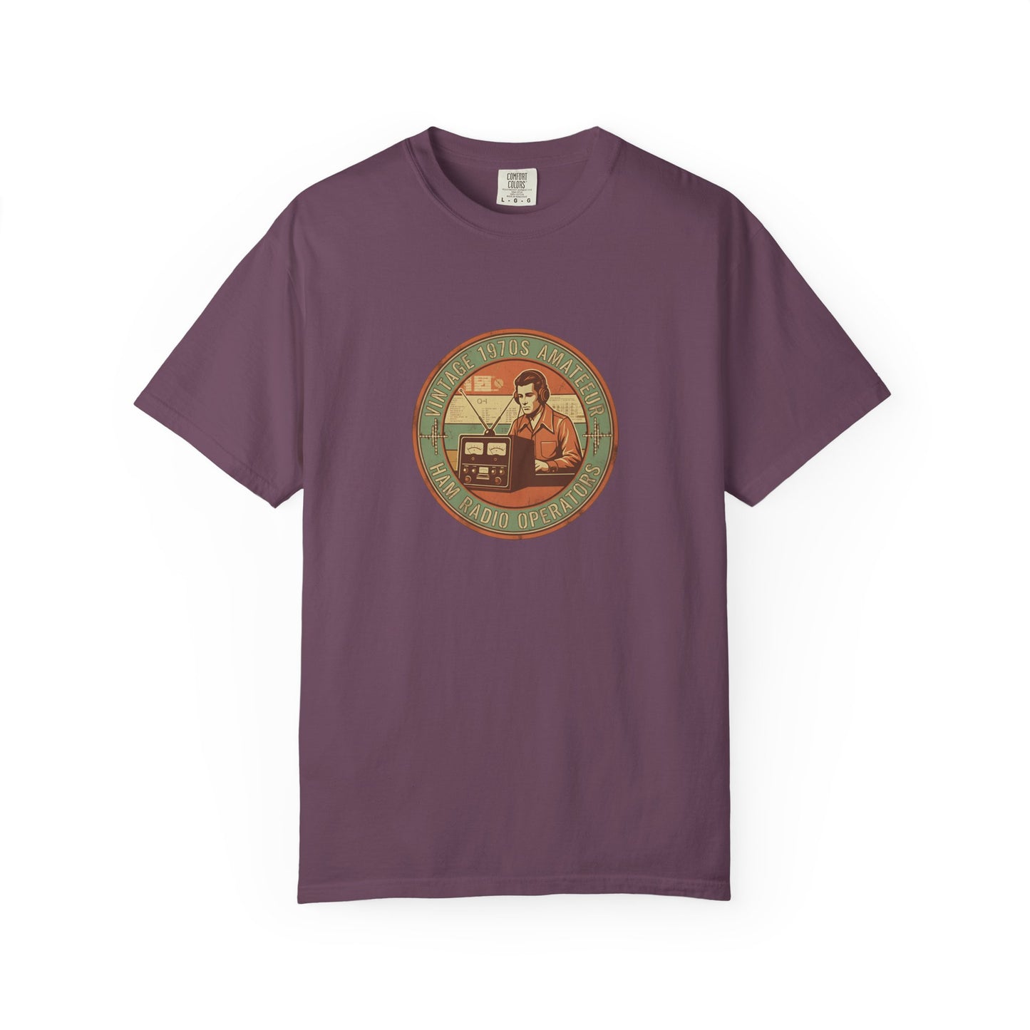 70s Retro Radio Ham T-shirt | Vintage Ham Radio Design
