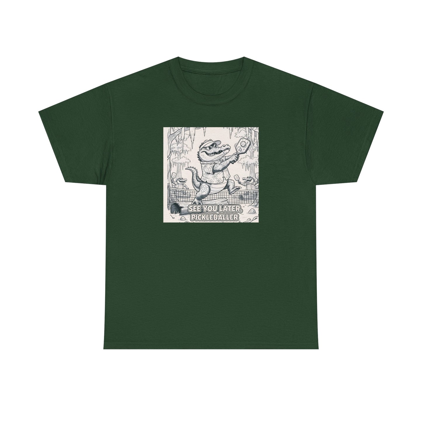 Albert "The Volley" Gator Unisex Heavy Cotton Tee