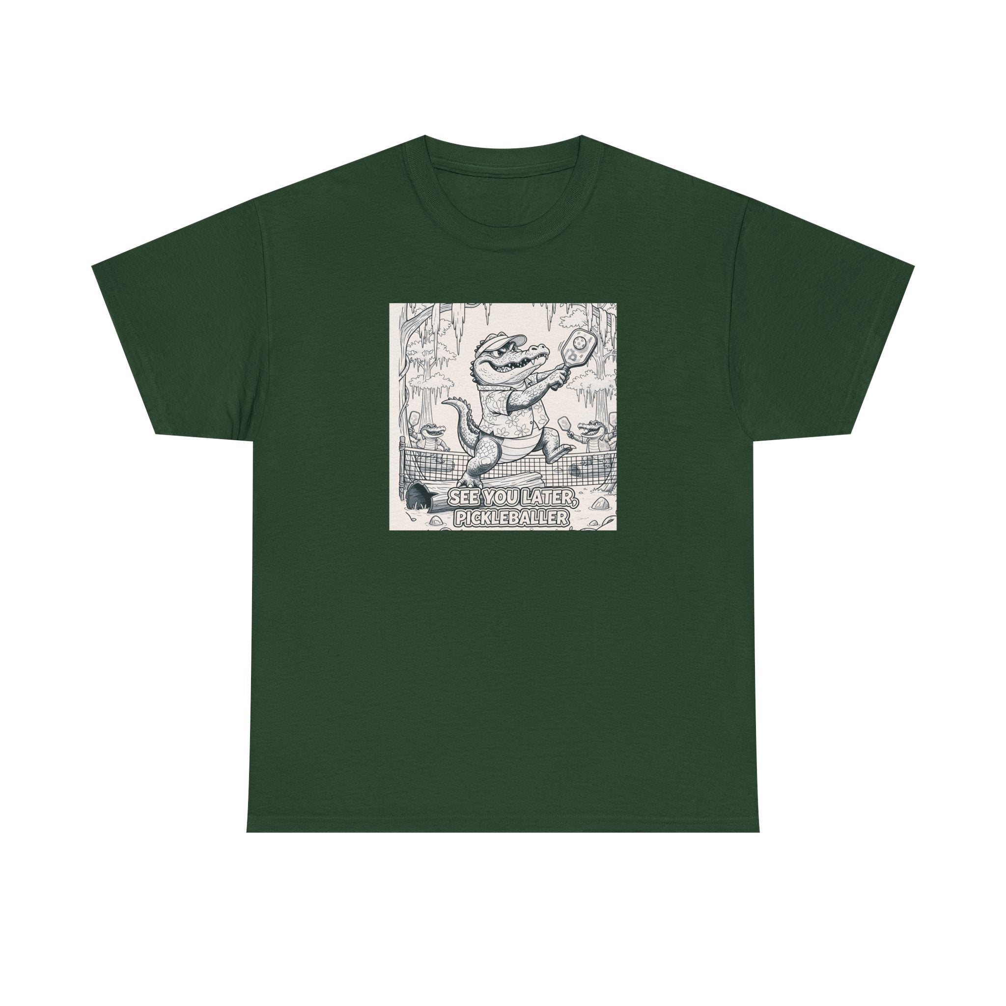 Albert "The Volley" Gator Unisex Heavy Cotton Tee