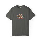 French Bulldog Chef T-shirt | Cute Dog Cooking Illustration, Bistro Theme