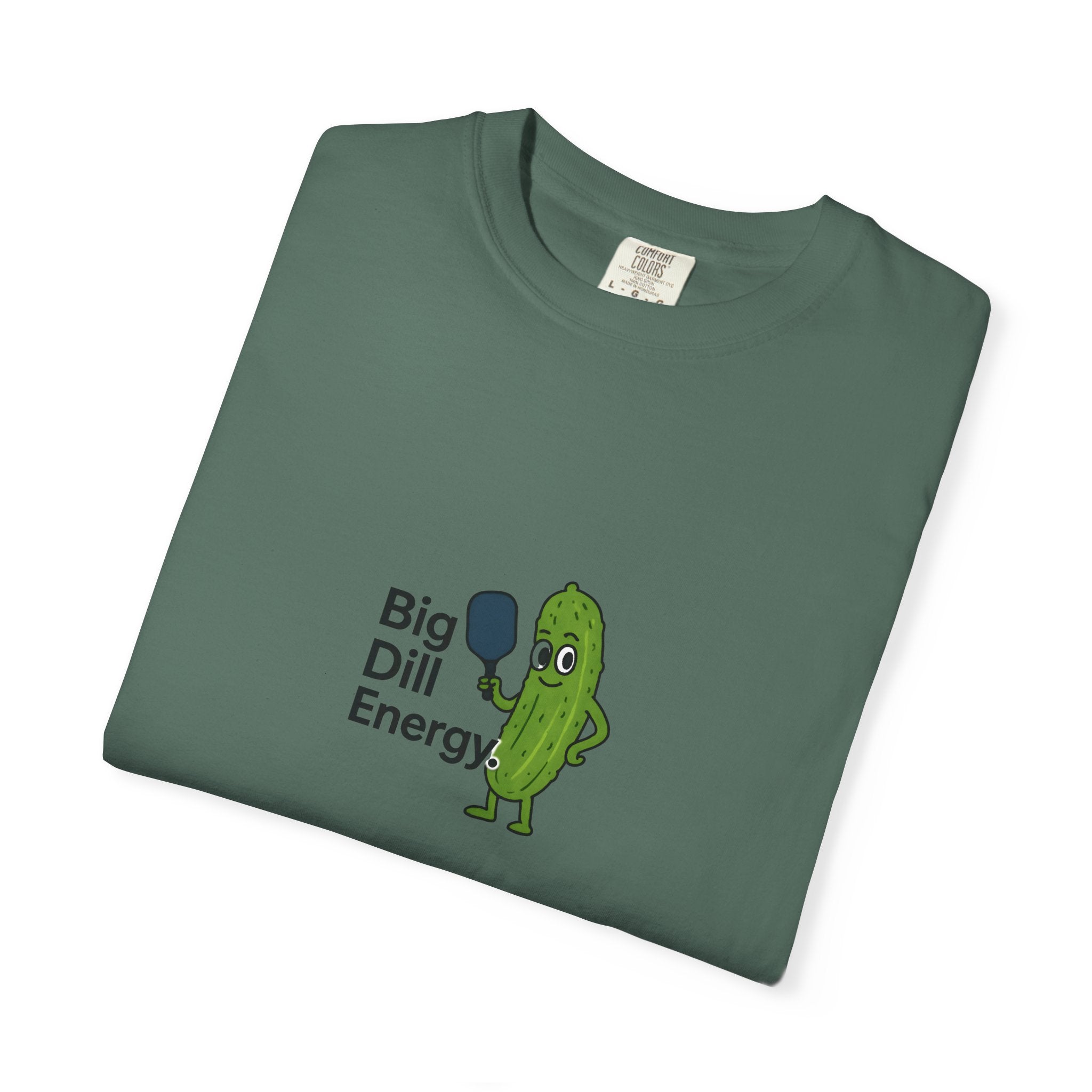 Big Dill Energy T-shirt | Pickle Character Illustration