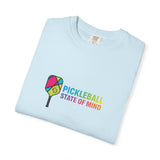 Pickleball State of Mind T-shirt | Colorful Paddle Graphic