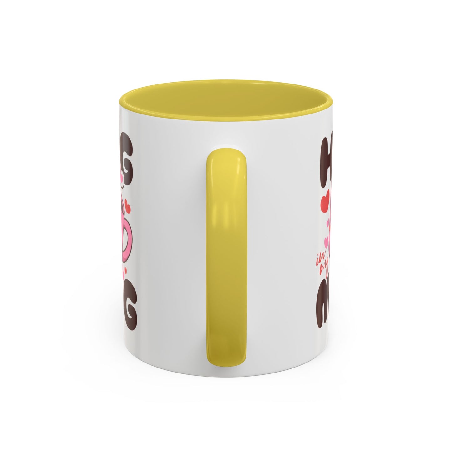 Hug in My Mug Mug | Cute Pink Cup, Heart Coffee Design
