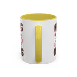 Hug in My Mug Mug | Cute Pink Cup, Heart Coffee Design