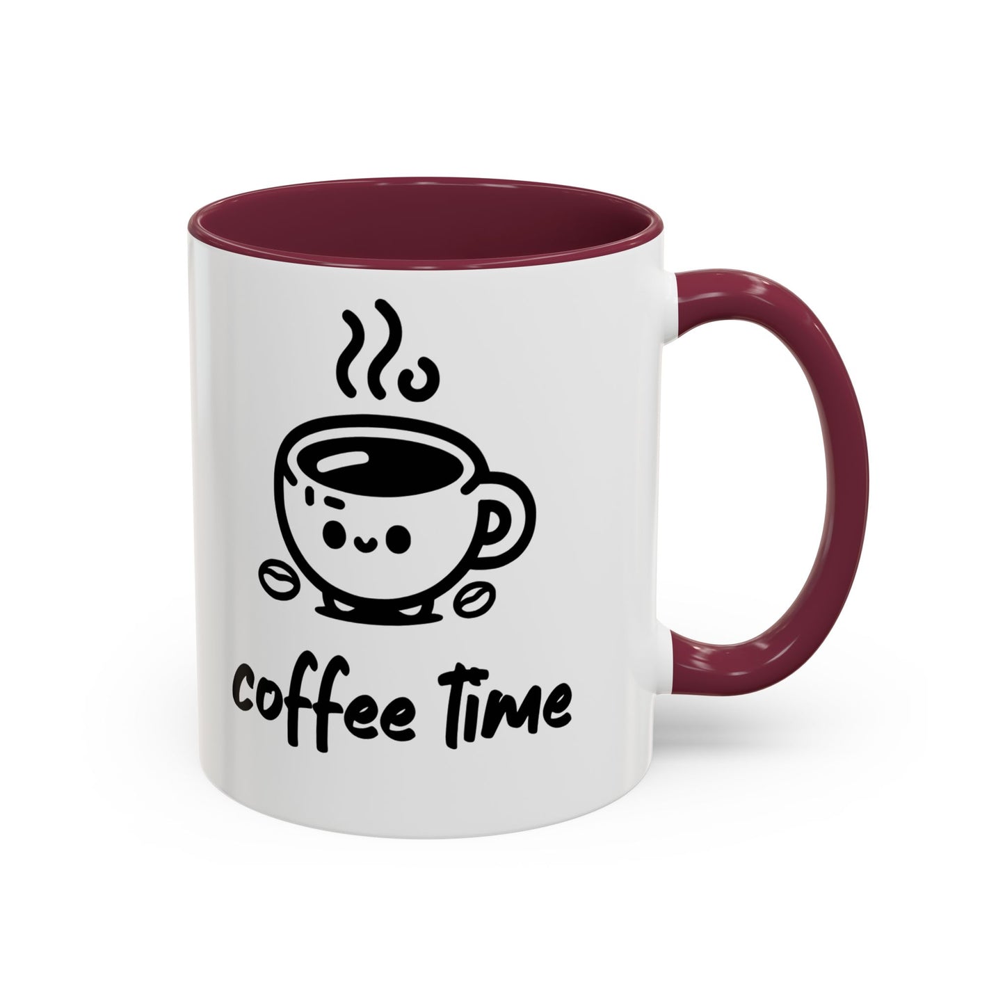 Kawaii Coffee Time Mug | Ceramic Coffee Mug