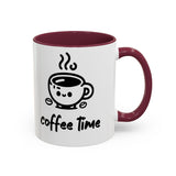 Kawaii Coffee Time Mug | Ceramic Coffee Mug