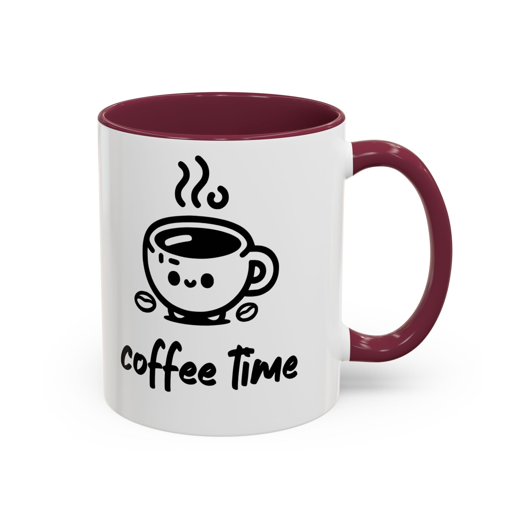 Kawaii Coffee Time Mug | Ceramic Coffee Mug